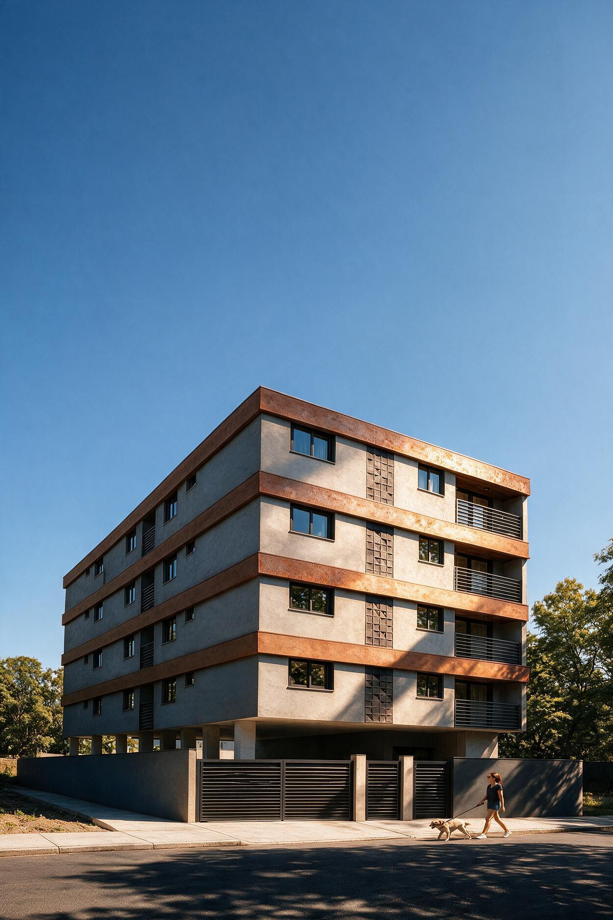 Fachada do Condomínio Edifício Roma I